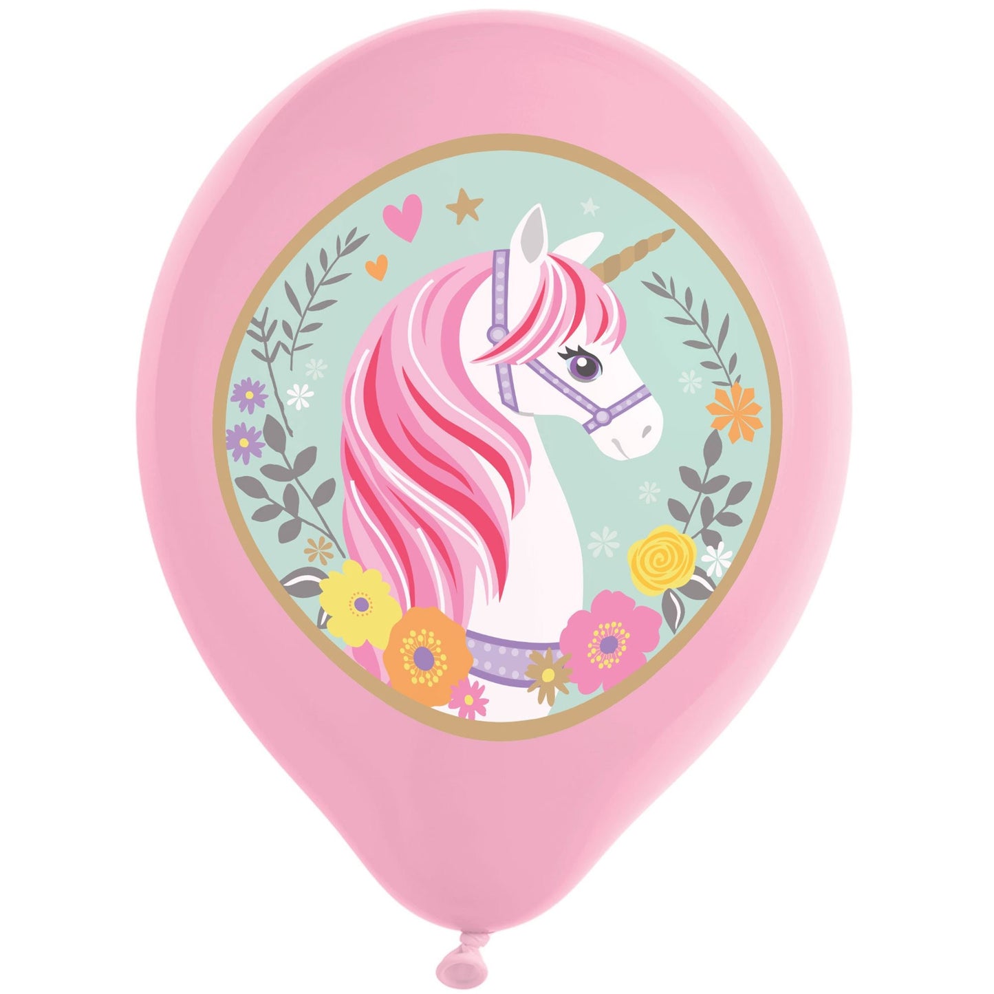 Magical Unicorn 30cm Latex Balloons 5pk