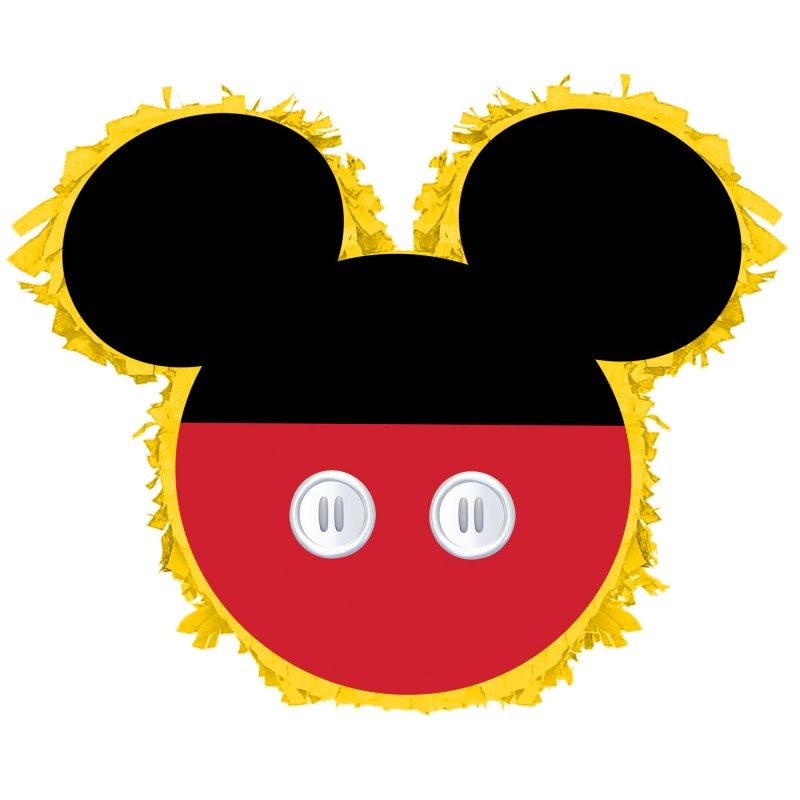 Mickey Mouse 2D Shape Pull String Pinata