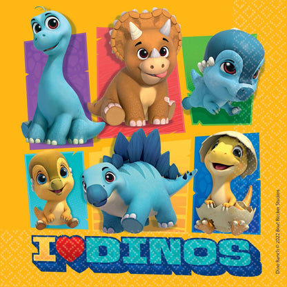 8 Dino Ranch Lunch Napkins