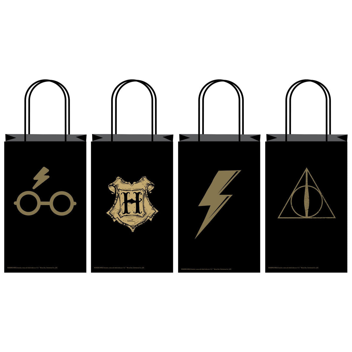 8 Harry Potter Paper Kraft Bags