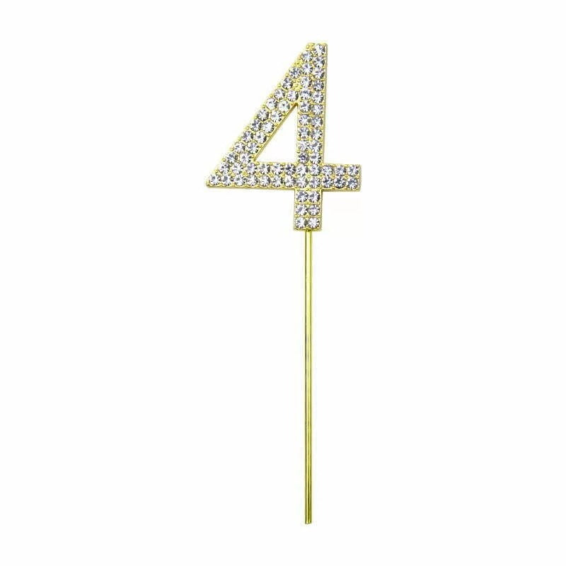 Gold Cake Topper - 4 image 0