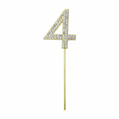 Gold Cake Topper - 4 image 0