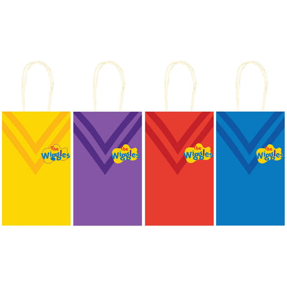 8 The Wiggles Paper Kraft Bags