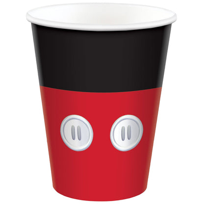 8 Mickey Mouse Forever 9oz/266ml Paper Cups