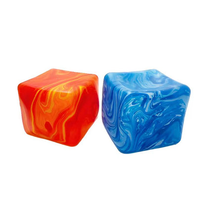 Squish Cube Marble 5cm