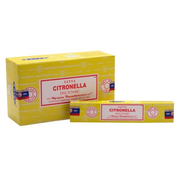 Satya Citronella Perfumed Agarbatti 15g image 0