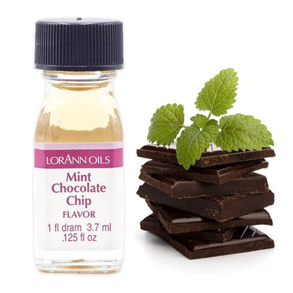 LorAnn Oils Mint Chocolate Chip Super Strength Flavour 1 Dram 3.7ml - GST FREE image 0