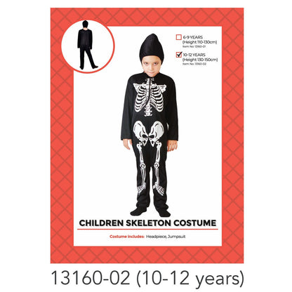 Children Skeleton Costume 10-12 image 0