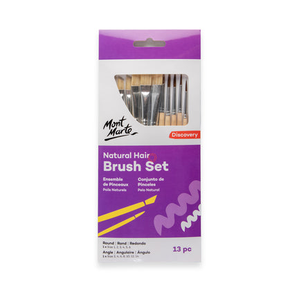 Natural Hair Combo Brush Set 13pc image 0