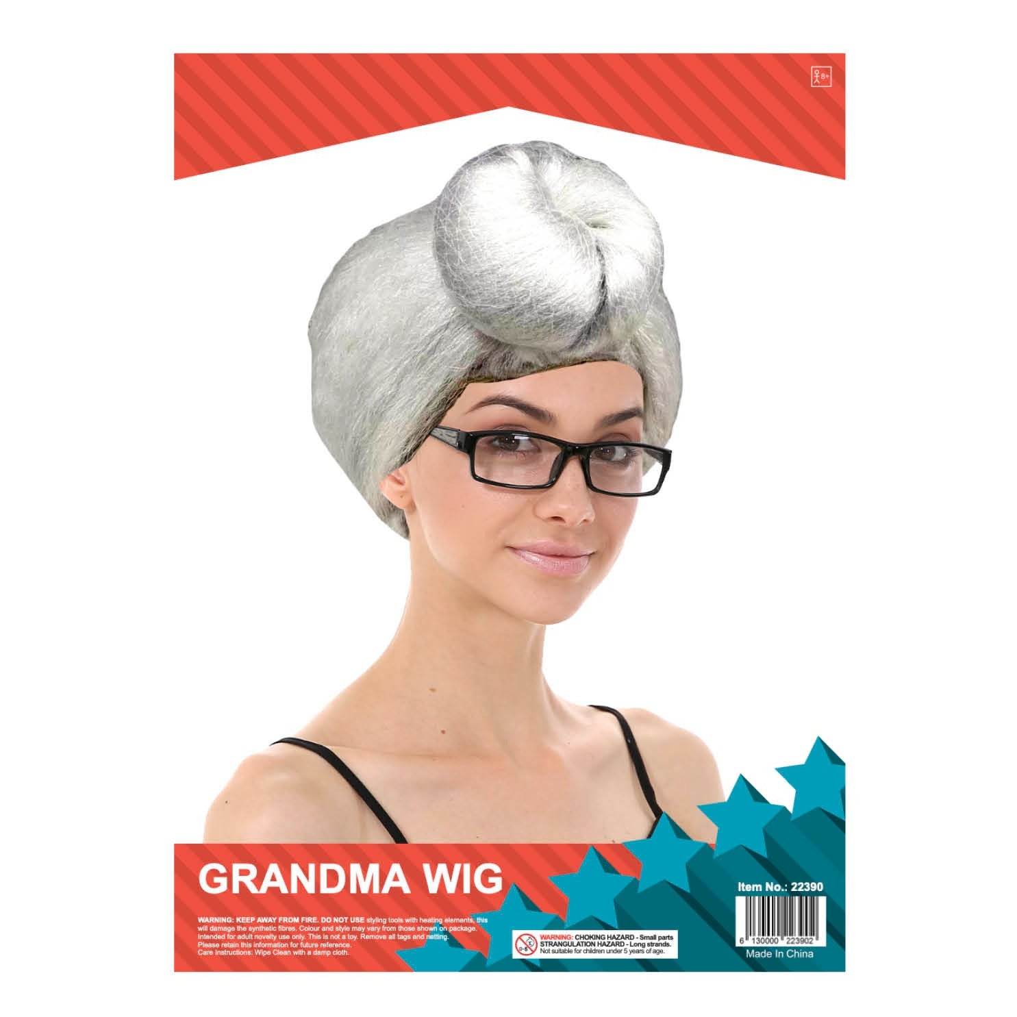 Top Knot Grandma Wig image 0