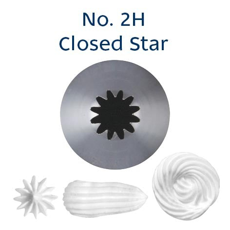 Piping Tip Closed Star 2H image 0