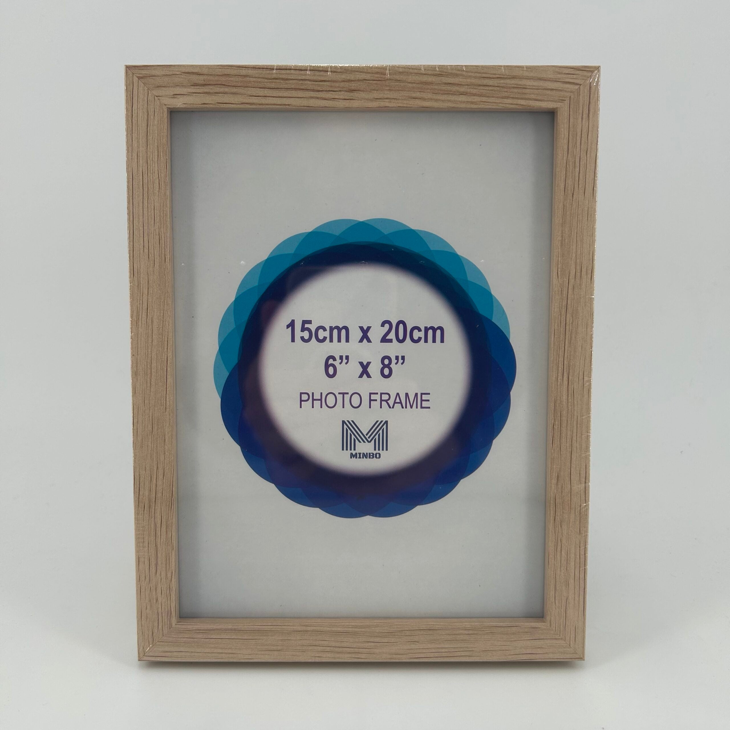 Super 6x8 Inch Natural Photo Frame image 0