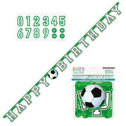 3D SOCCER JOINTED BANNER 7ft image 0