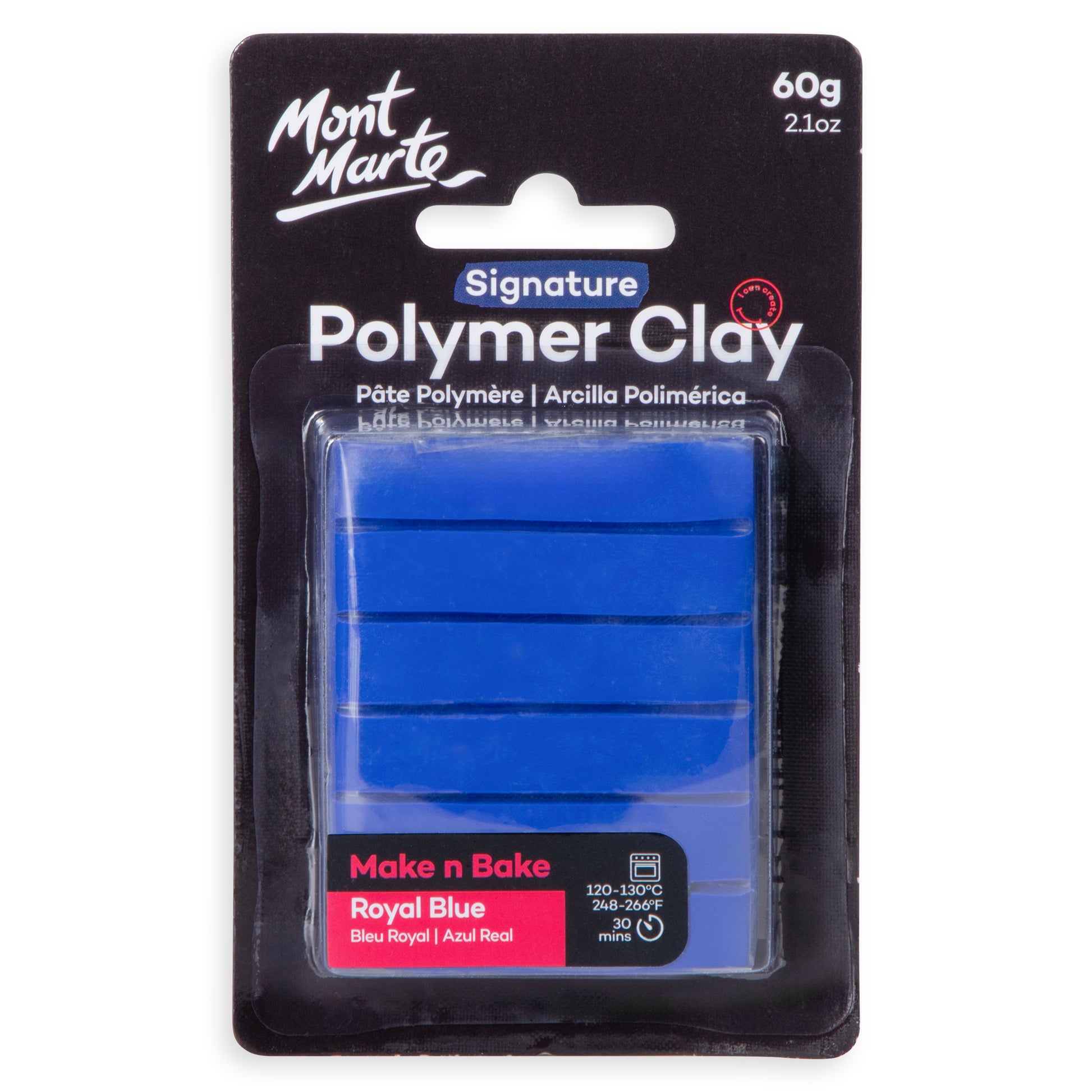 Make n Bake Polymer Clay 60g - Royal Blue image 0
