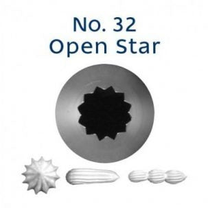 Piping Tip Open Star 32 image 0