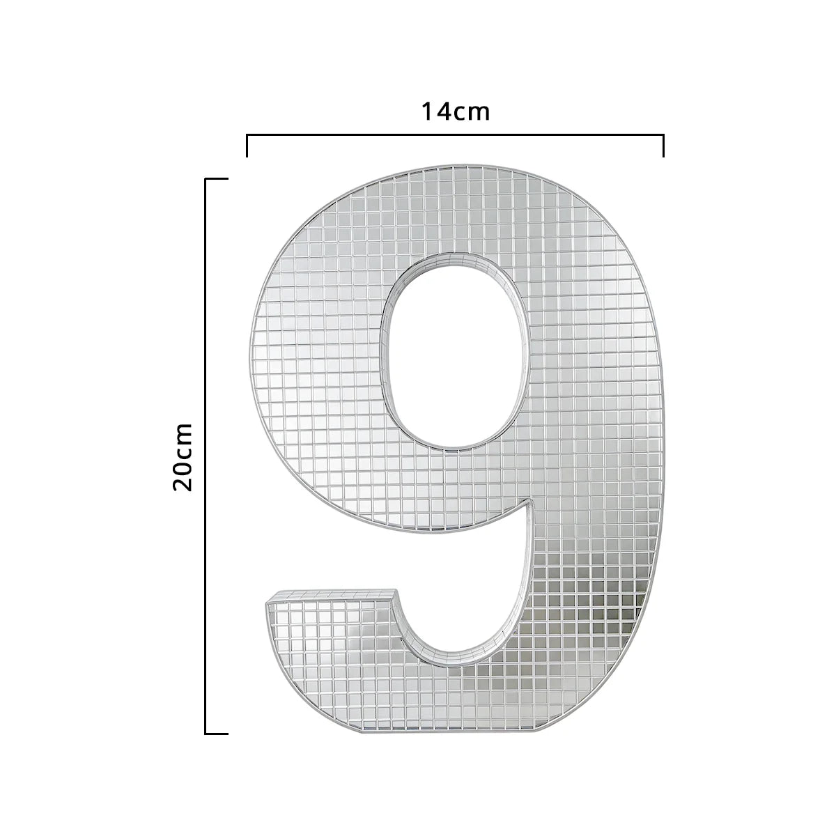 20cm Disco Number - 9