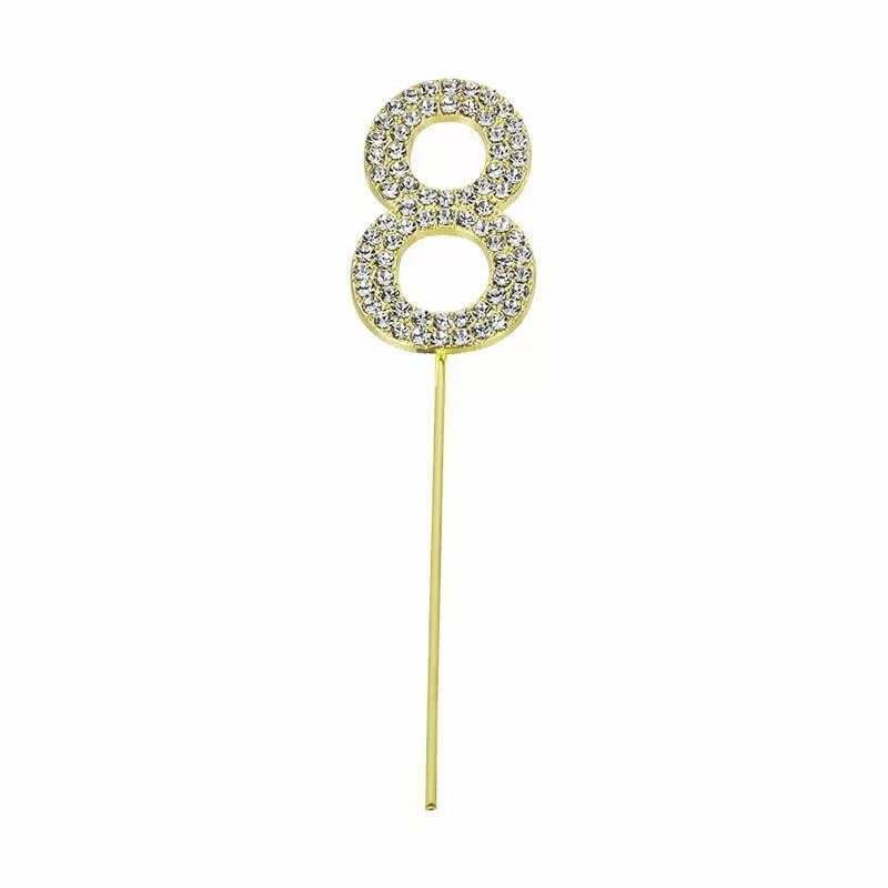 Gold Cake Topper - 8 image 0