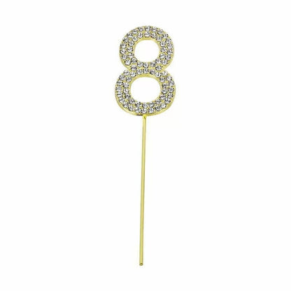 Gold Cake Topper - 8 image 0