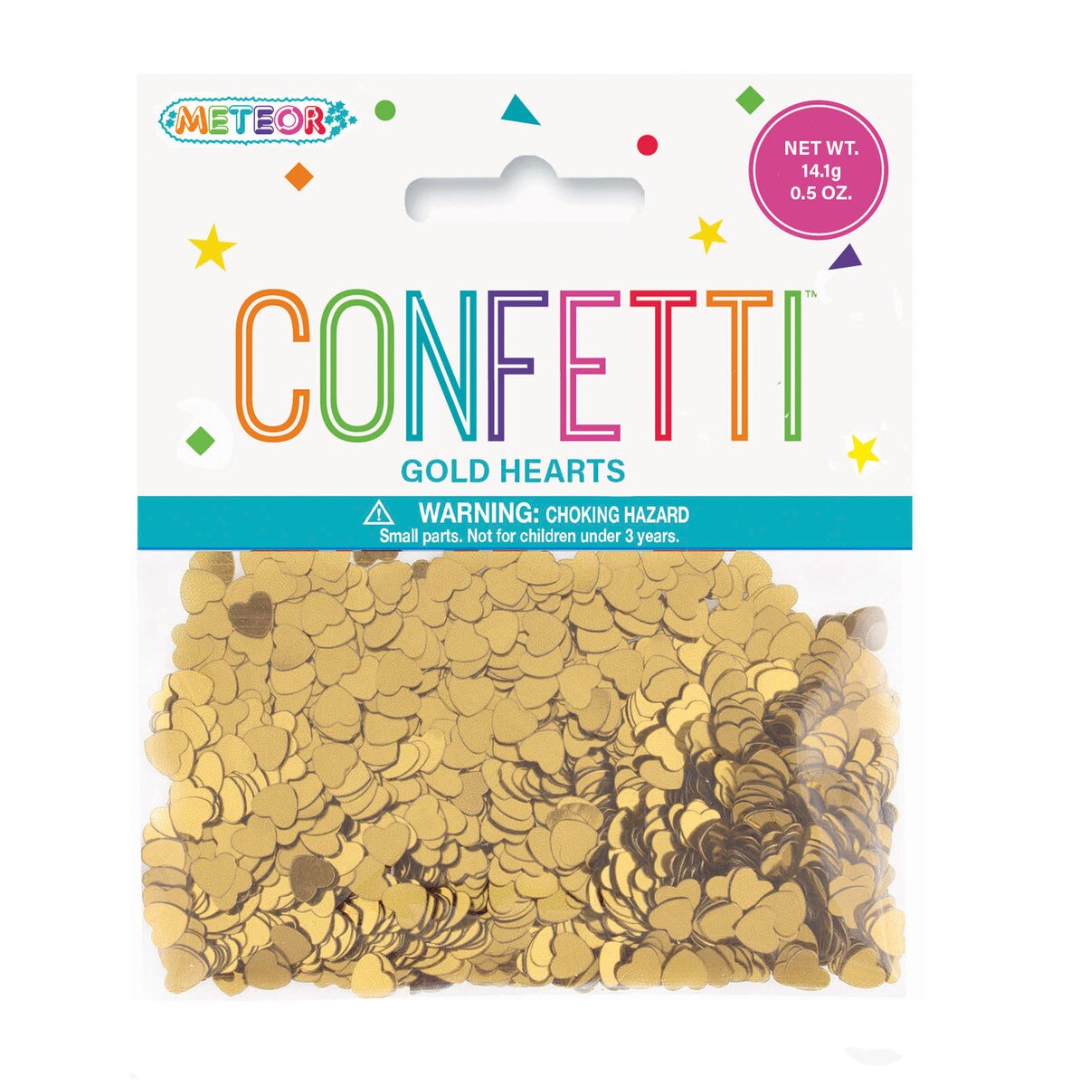 GOLD HEARTS CONFETTI