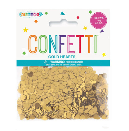 GOLD HEARTS CONFETTI