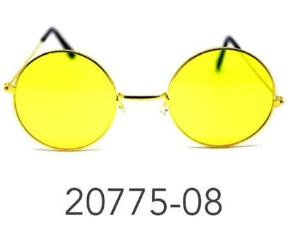 Party Glasses Hippie (S) (Yellow) image 0