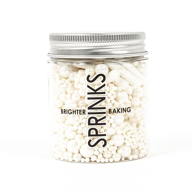 BUBBLE & BOUNCE WHITE (75g) Sprinkles image 0