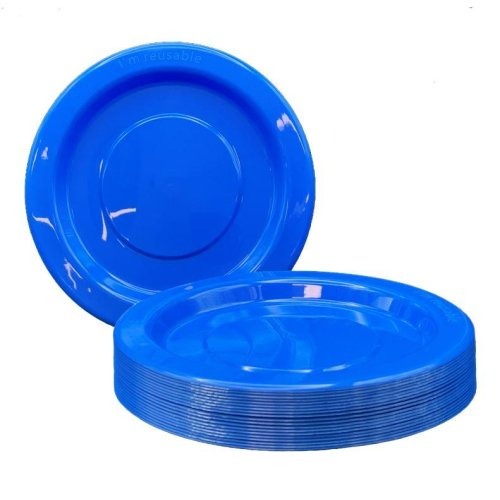 Royal Blue Lunch Plates Pack 20 image 0