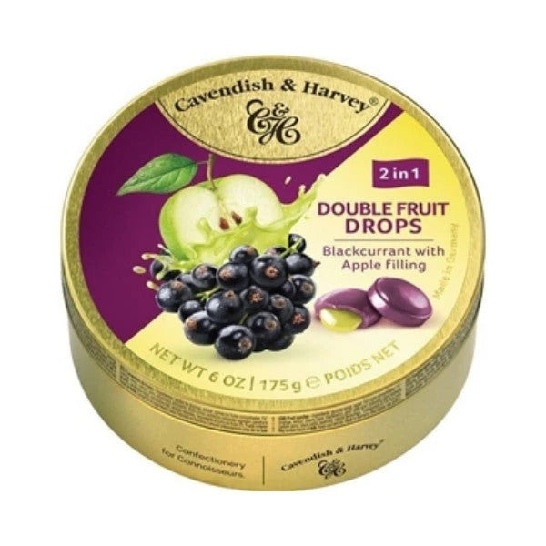 Cavendish & Harvey Duo Currant/Apple Filled 175g image 0