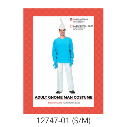Adult Gnome Man costume S/M image 0
