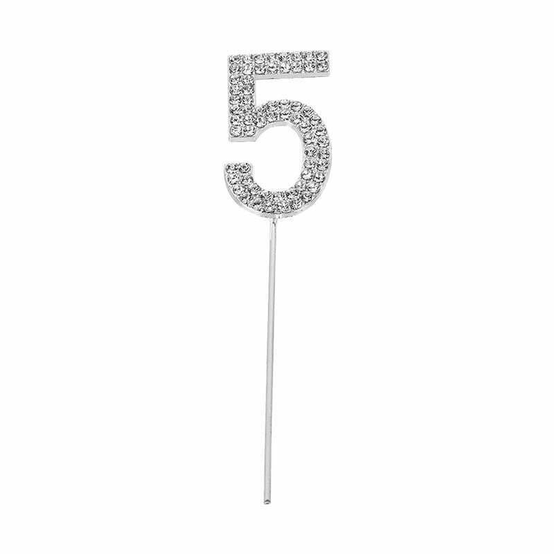 Silver Cake Topper - 5 image 0