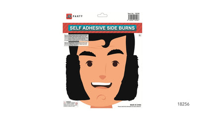 Side Burns Self-Adhesive Style Moustache image 0