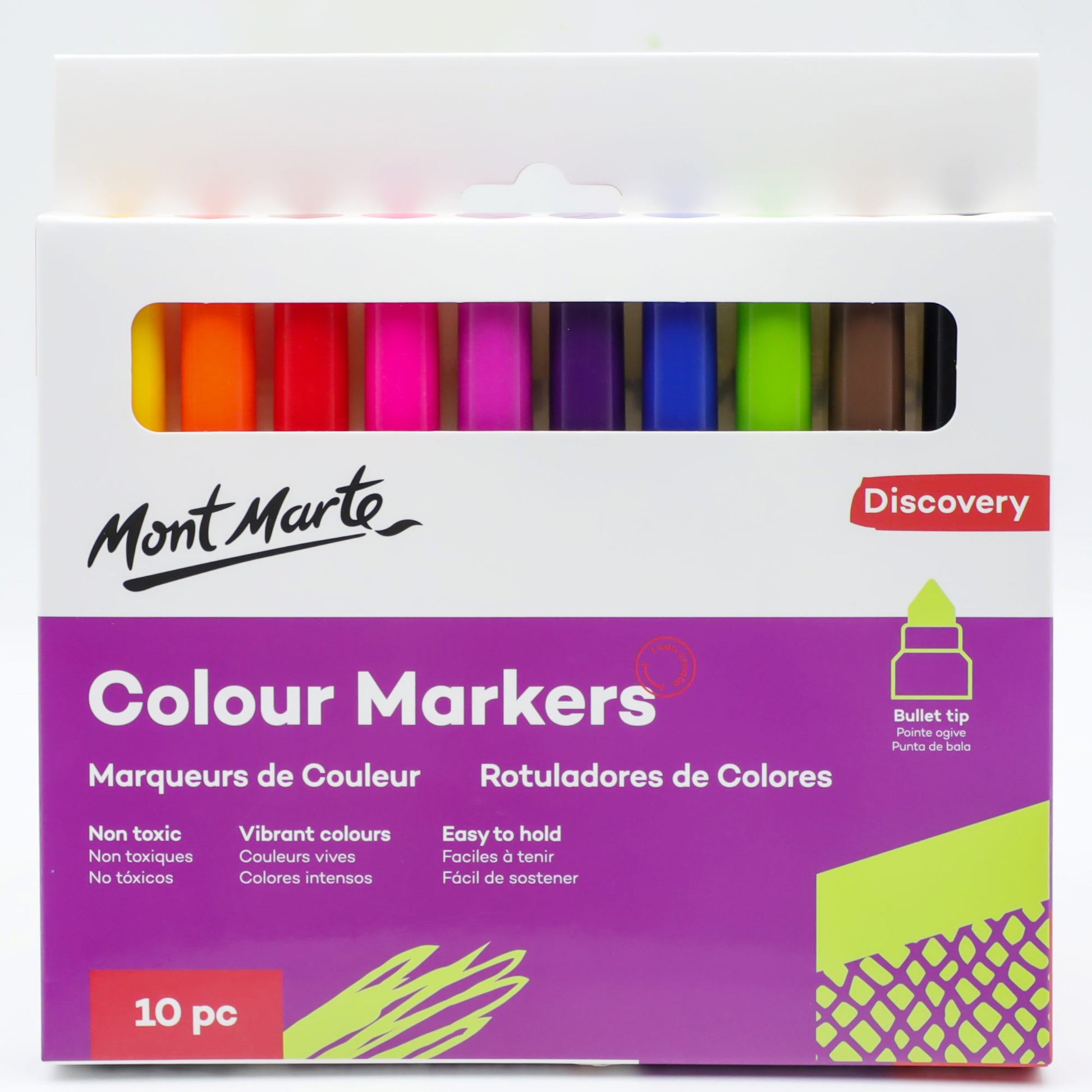 Colour Markers 10pc image 0