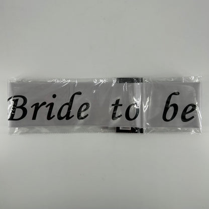 BRIDE TO BE SASH image 0