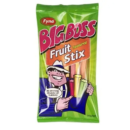 Big Boss Fruit Stix Bag 125g