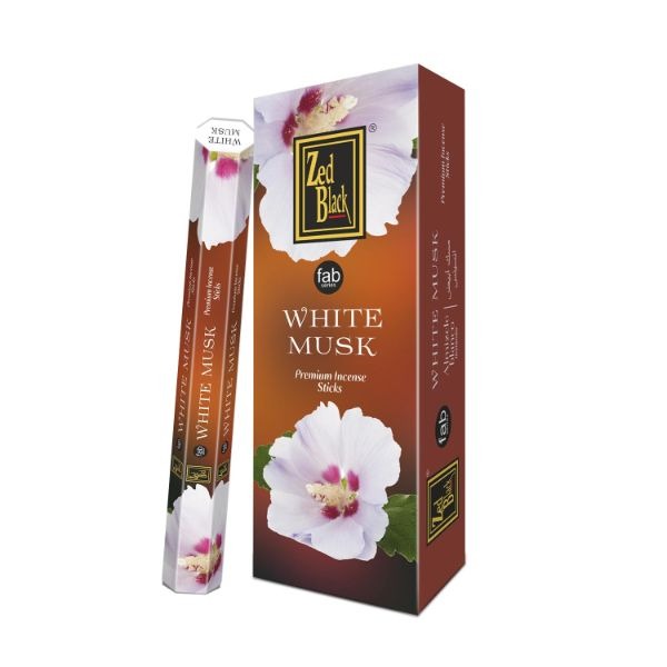 Zed Black Fab White Musk Hexa 20 Sticks image 0