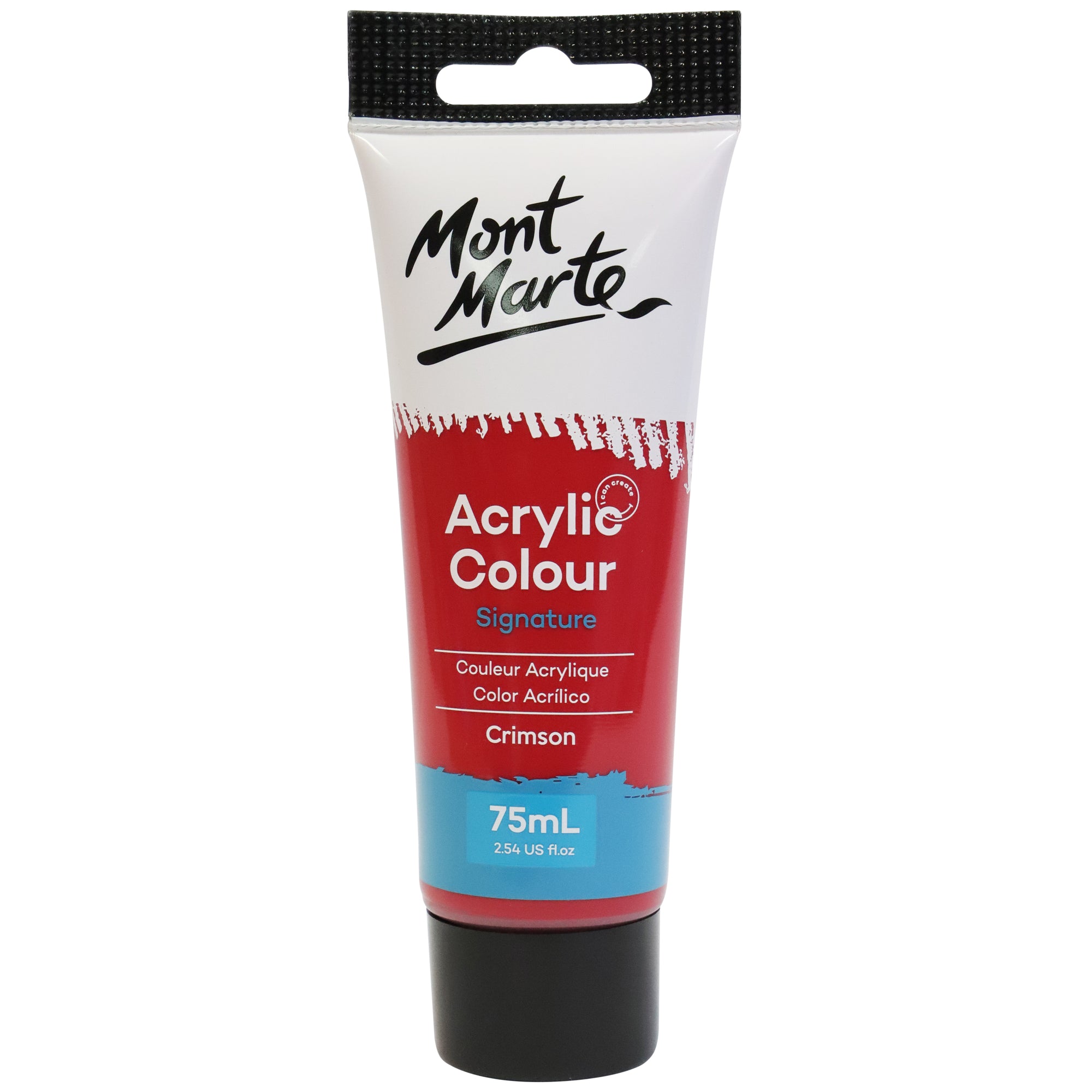 Acrylic Colour Paint 75ml - Crimson image 0