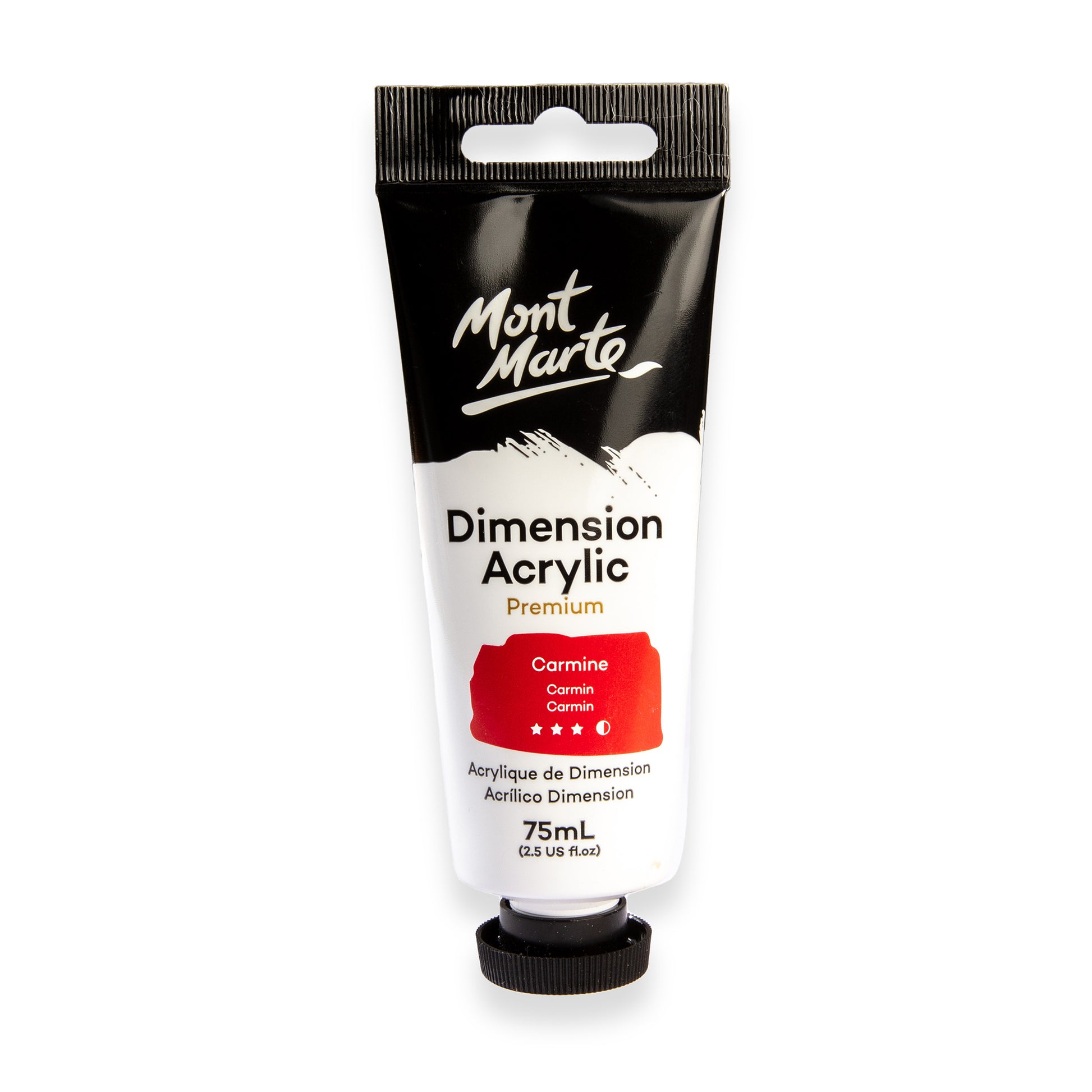 Dimension Acrylic 75mls - Carmine image 0