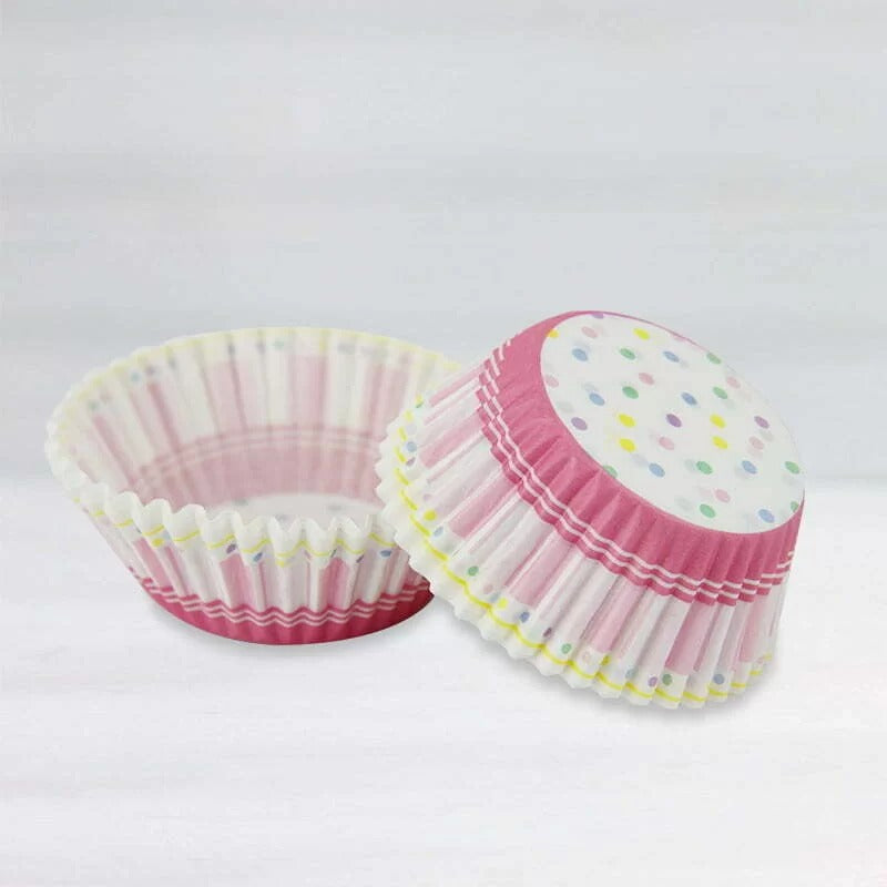 40 cupcake cups - Dots image 0