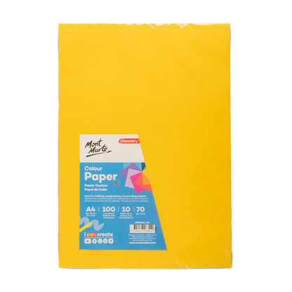 Coloured Paper A4 70gsm 100 Sheets image 0