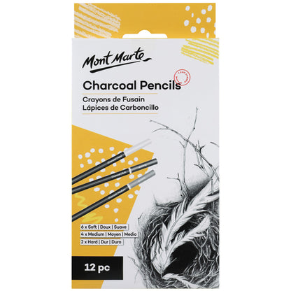 Charcoal Pencils 12pc image 0