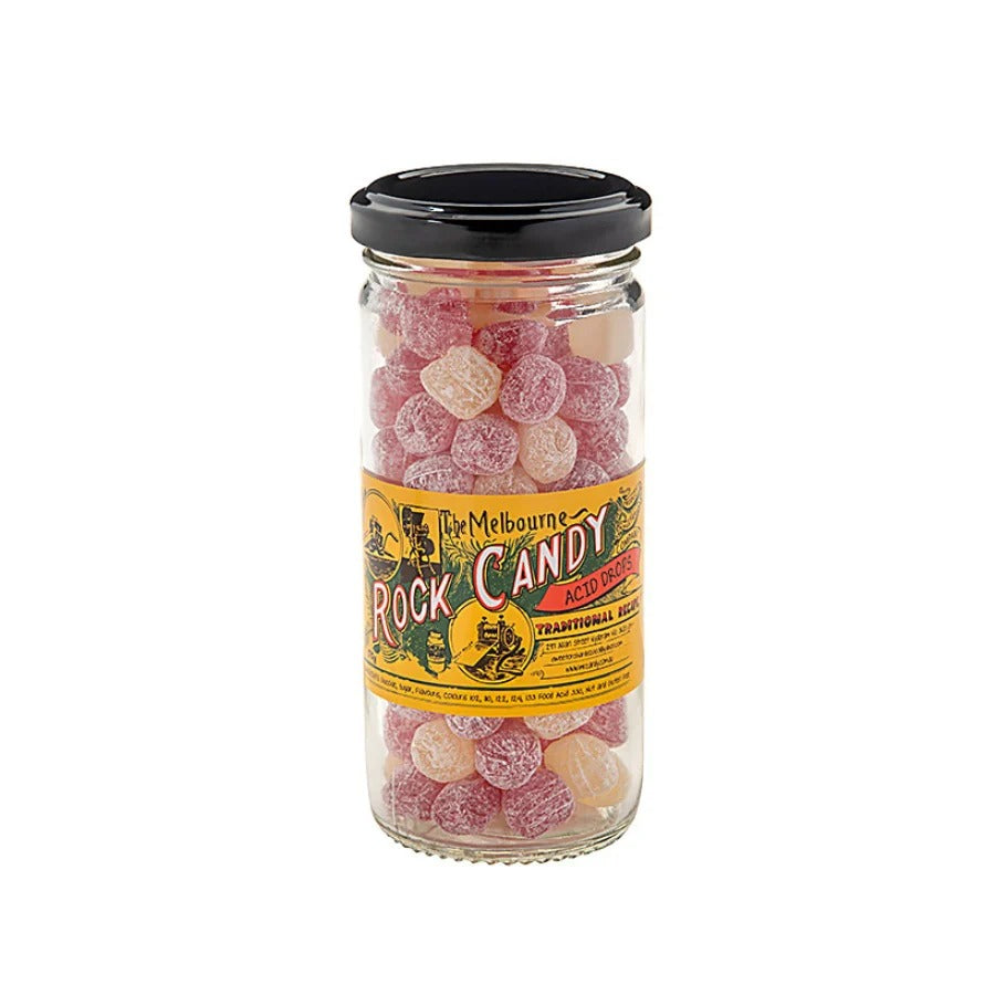 The Melbourne Rock Candy Co. Acid Drops 170g image 0