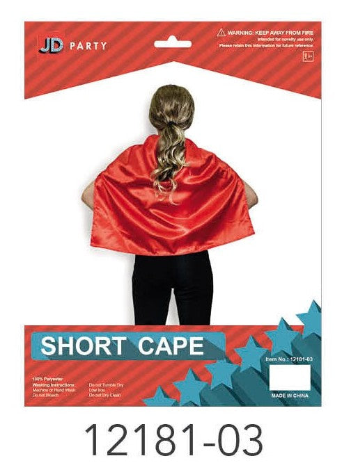 Short Cape (Red) image 0