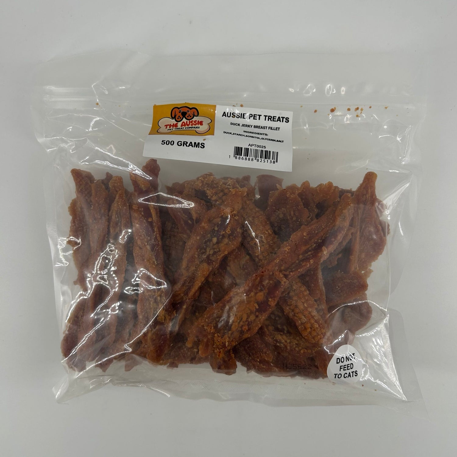Aussie Pet Treats - Duck Jerky Jumbo Fillets 500g image 0