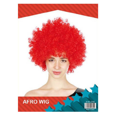 Afro Wig Red image 0
