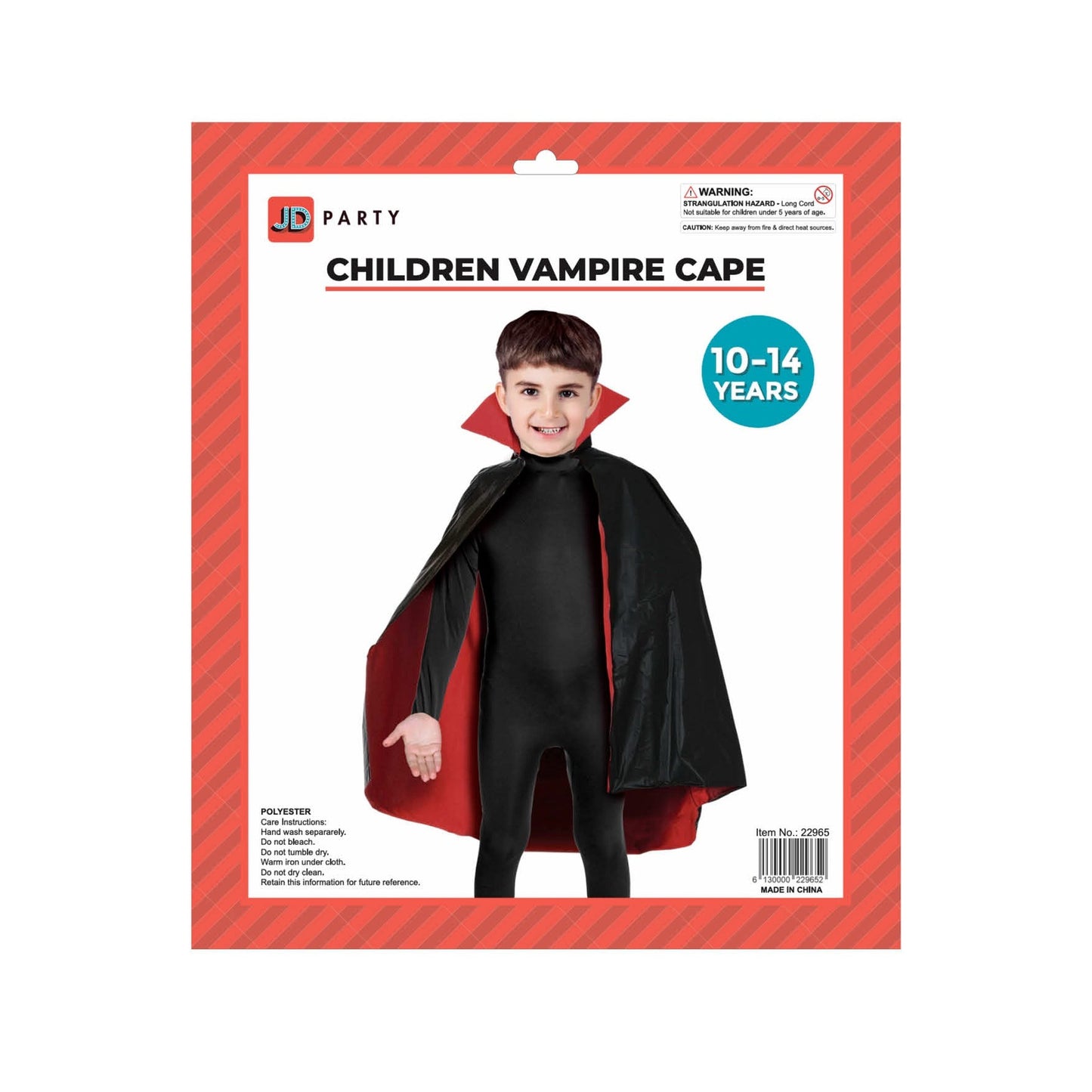 Vampire Cape child 10-14 years image 0