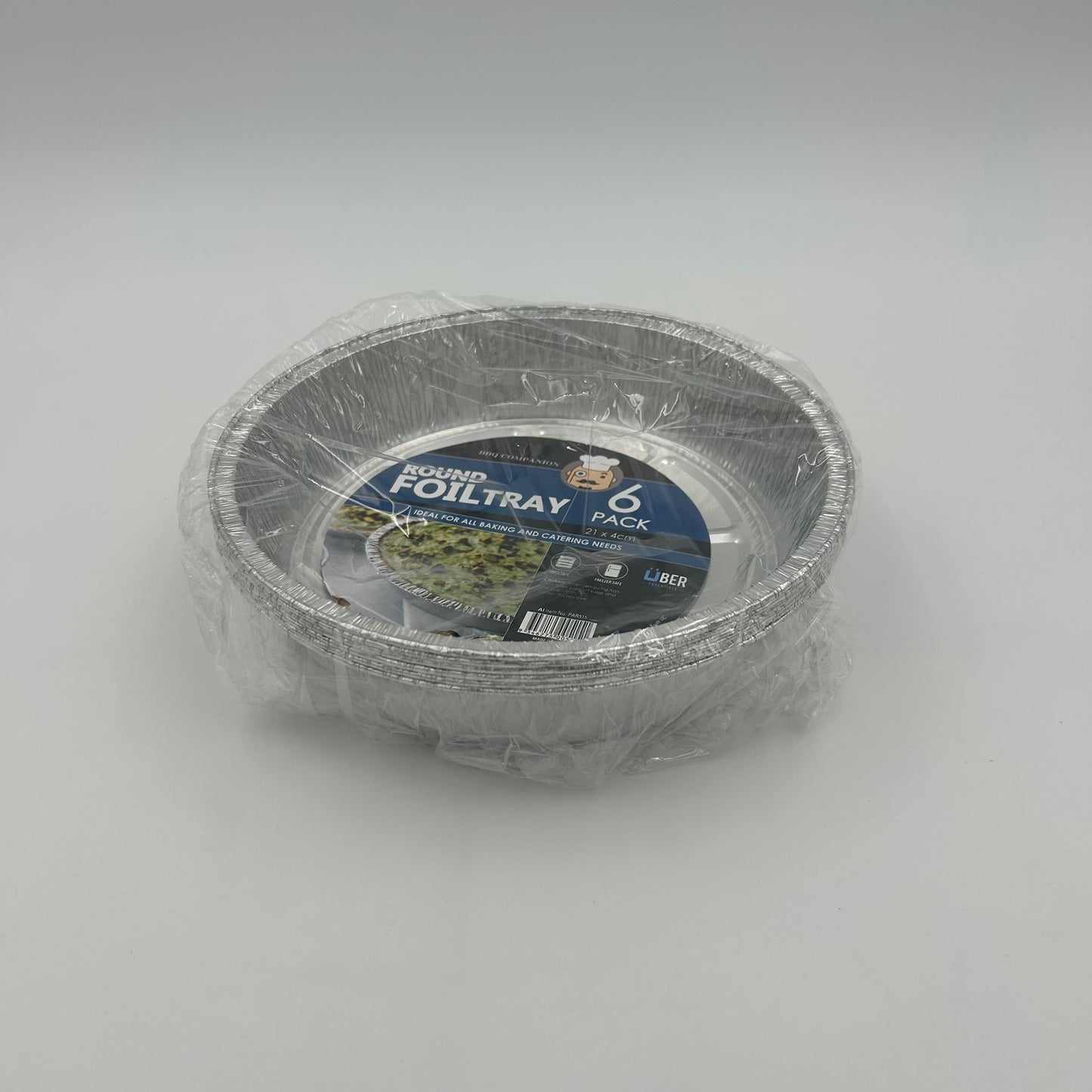 PK6 ROUND FOIL TRAY 21CM image 0