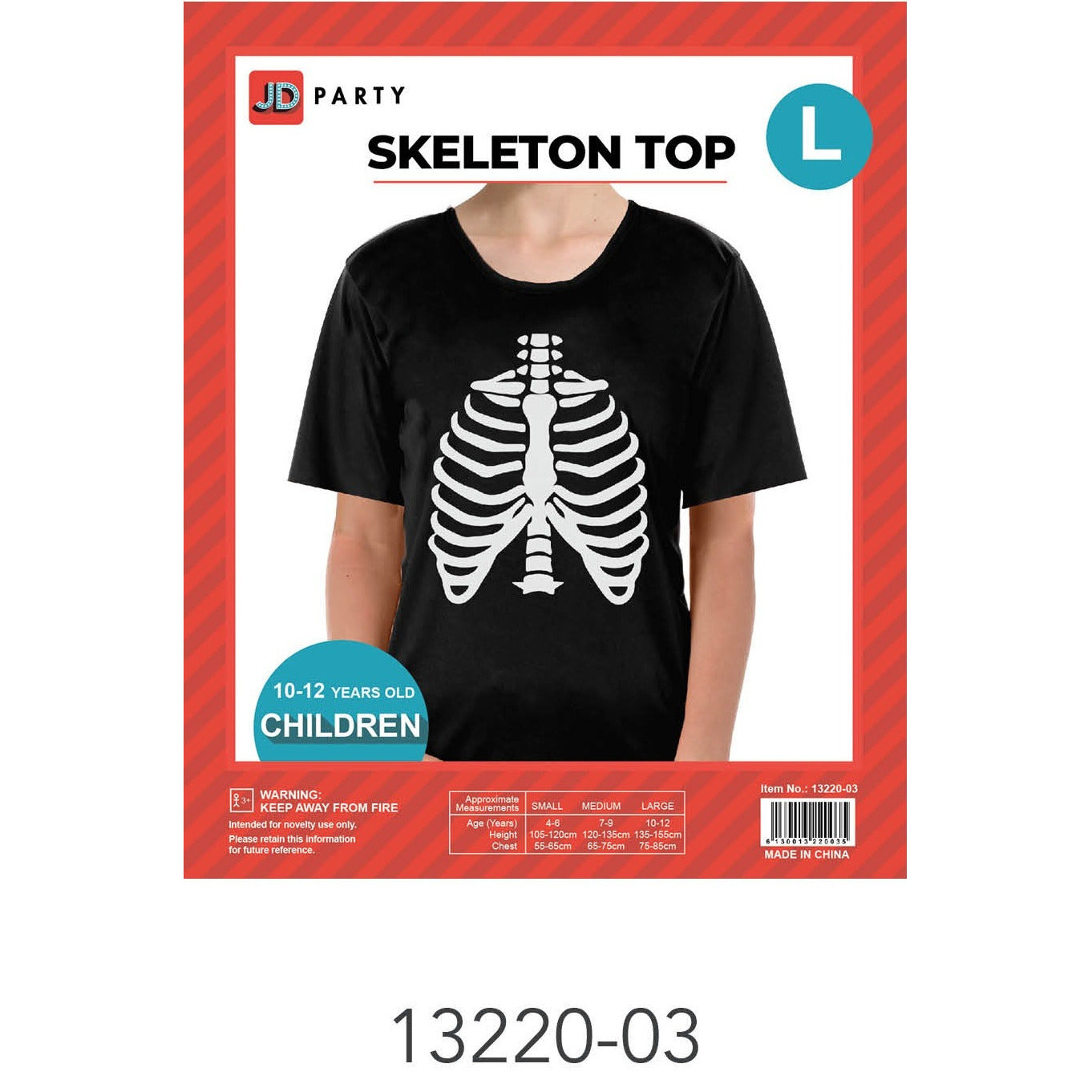 Children Skeleton Tshirt (Large) image 0