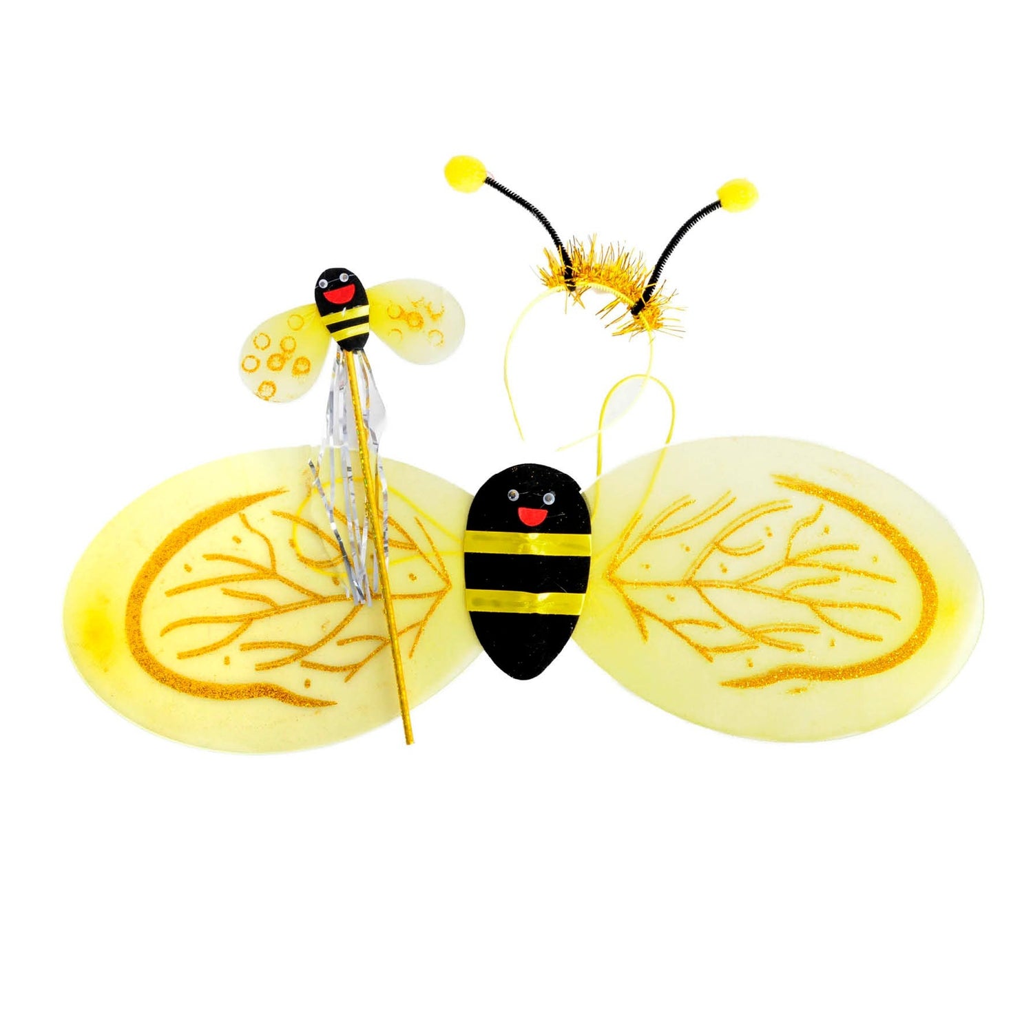 Bee Wing 3pcs Set (Yellow) image 0