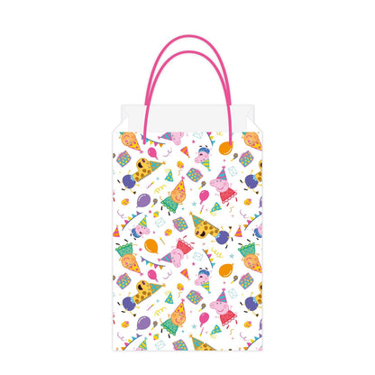 8 Peppa's Party Kraft Bags image 0