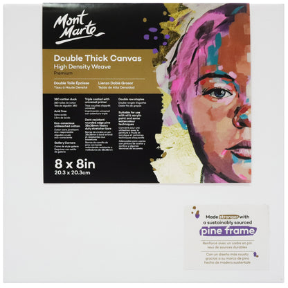 Premium Canvas Pine Frame DT 20.3x20.3cm image 0